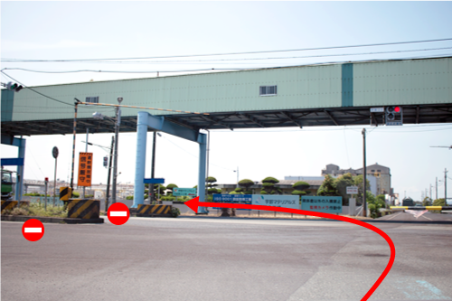 宇部2工場へのルート7